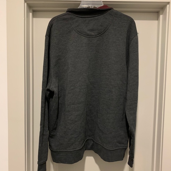 Orvis signature Quarter ZIP sweater burgundy Fly - Picture 5 of 5